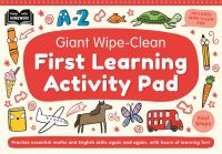Book Cover for Giant Wipe-Clean First Learning Activity Pad by Autumn Publishing