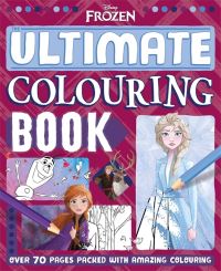 Book Cover for Disney Frozen The Ultimate Colouring Book by Walt Disney