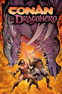 Book Cover for Conan the Barbarian & Dragonero Vol.1 by Stefano Vietti, Luca Enoch