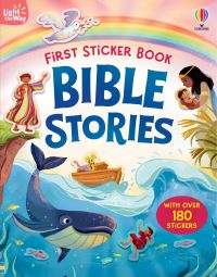 Book Cover for First Sticker Book Bible Stories by Russell Punter