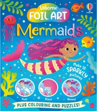 Book Cover for Foil Art - Mermaids by Rosie Dickins