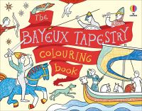 Book Cover for The Bayeux Tapestry Colouring Book by Lan Cook