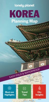 Book Cover for Lonely Planet Korea Planning Map by Lonely Planet