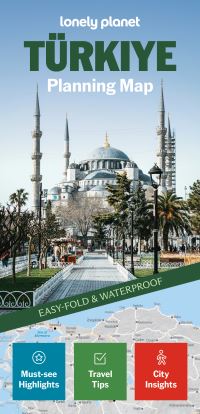 Book Cover for Lonely Planet Turkiye Planning Map by Lonely Planet