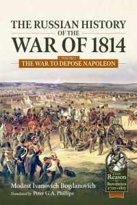 Book Cover for The Russian History of the War of 1814 Volume 2 by Modest Ivanovich Bogdanovich