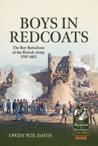 Book Cover for Boys in Redcoats by Owen WH Davis