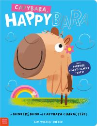 Book Cover for Capybara Happybara by Katherine Walker