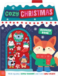 Book Cover for Cozy Christmas Activity Book by Sophie Collingwood