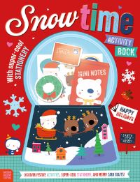 Book Cover for Snowtime Activity Book by Amber Oliver