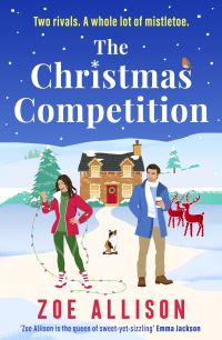 Book Cover for The Christmas Competition by Zoe Allison