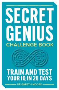 Book Cover for Secret Genius Challenge Book by Dr Gareth Moore