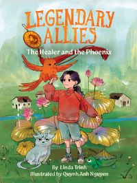 Book Cover for The Healer and the Phoenix by Linda Trinh