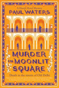 Book Cover for Murder in Moonlit Square by Paul Waters