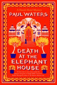 Book Cover for Death at the Elephant House by Paul Waters