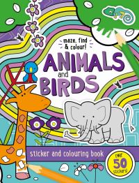 Book Cover for Animals and Birds by North Parade Publishing