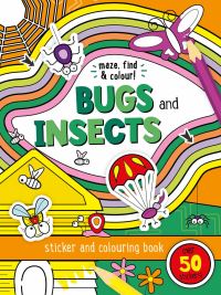 Book Cover for Bugs and Insects by North Parade Publishing