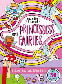 Book Cover for Princesses and Fairies by North Parade Publishing