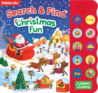Book Cover for Search & Find Christmas Fun by Samantha Meredith