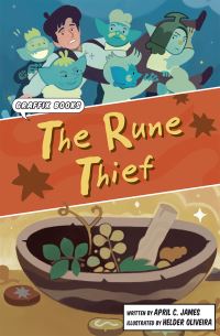 Book Cover for The Rune Thief by April C James