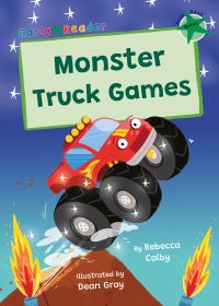 Book Cover for Monster Truck Games by Rebecca Colby