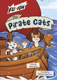 Book Cover for The Pirate Cats by India Faux
