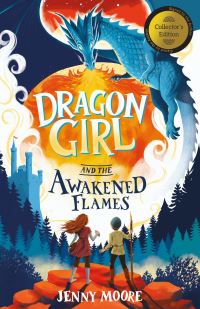 Book Cover for Dragon Girl and the Awakened Flames by Jenny Moore