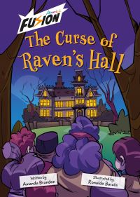 Book Cover for The Curse of Raven's Hall by Amanda Brandon
