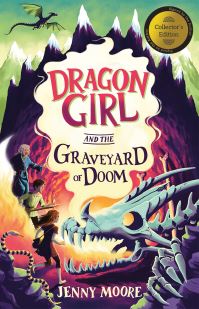 Book Cover for Dragon Girl and the Graveyard of Doom by Jenny Moore