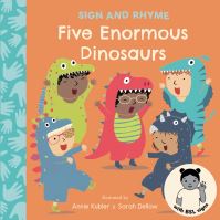 Book Cover for Five Enormous Dinosaurs by Rebecca A Withey