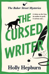Book Cover for The Cursed Writer by Holly Hepburn