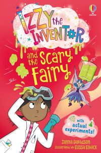Book Cover for Izzy the Inventor and the Scary Fairy by Zanna Davidson