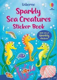Book Cover for Sparkly Sea Creatures Sticker Book by Holly Bathie