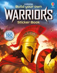 Book Cover for Build Your Own Warriors Sticker Book by Simon Tudhope