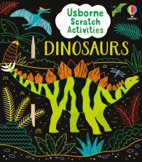 Book Cover for Usborne Scratch Activities Dinosaurs by Sam Baer
