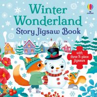 Book Cover for Winter Wonderland Story Jigsaw Book by Sam Taplin