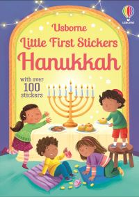 Book Cover for Little First Stickers Hanukkah by Laura Cowan