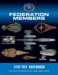 Book Cover for Star Trek Shipyards. Federation Members by Marcus Relly