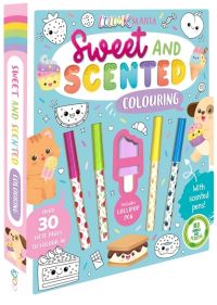 Book Cover for Sweet and Scented Colouring by Igloo Books Ltd