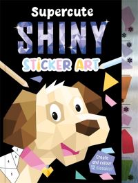 Book Cover for Supercute Shiny Sticker Art by Igloo Books Ltd