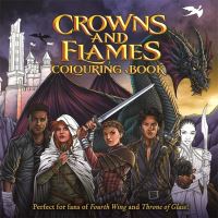 Book Cover for Crowns and Flames Colouring Book by Igloo Books Ltd