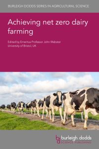 Book Cover for Achieving Net Zero Dairy Farming by John Webster