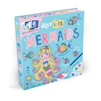 Book Cover for Aqua Inks Mermaids by Connie Isaacs