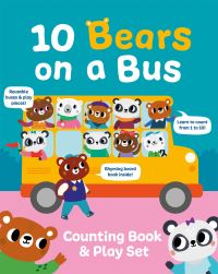 Book Cover for 10 Bears on a Bus by Robyn Gale