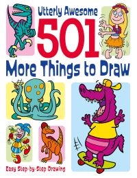 Book Cover for 501 More Things to Draw by Nat Lambert