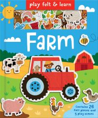 Book Cover for Play Felt Farm by Alice Barker