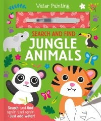 Book Cover for Search and Find Jungle Animals by Georgie Taylor