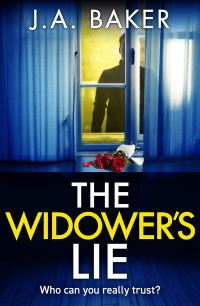 Book Cover for The Widower's Lie by J A Baker