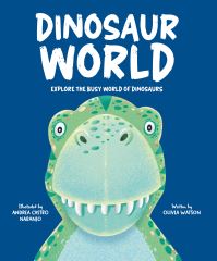 Book Cover for Dinosaur World by Olivia Watson