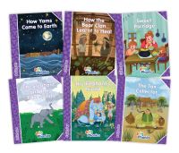 Book Cover for Jolly Phonics Folktales Purple Readers (Level 5) Complete Set (1-6) by Sara Wernham