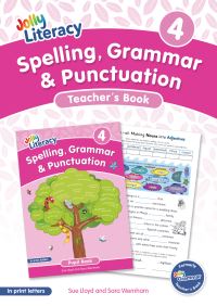 Book Cover for Spelling, Grammar & Punctuation Teacher's Book 4 by Sue Lloyd, Sara Wernham